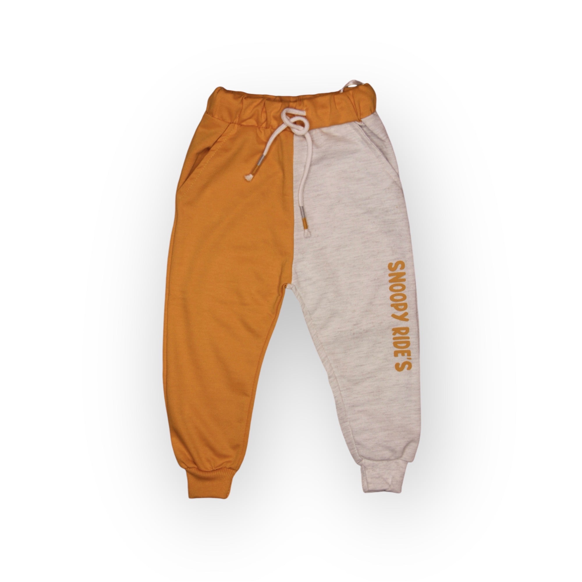BOY TRACKSUIT LYCRA TERRY SNOOPY RIDES