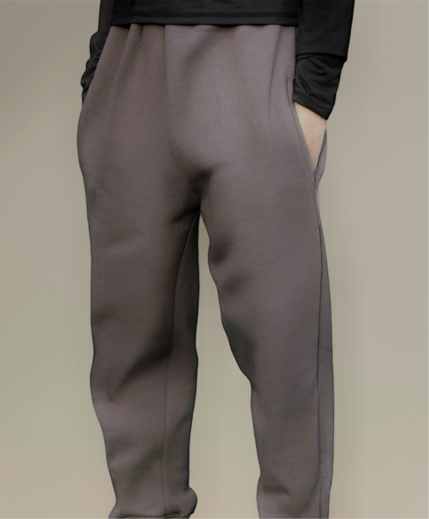 BOY/GIRL GREY FLEECE TROUSER