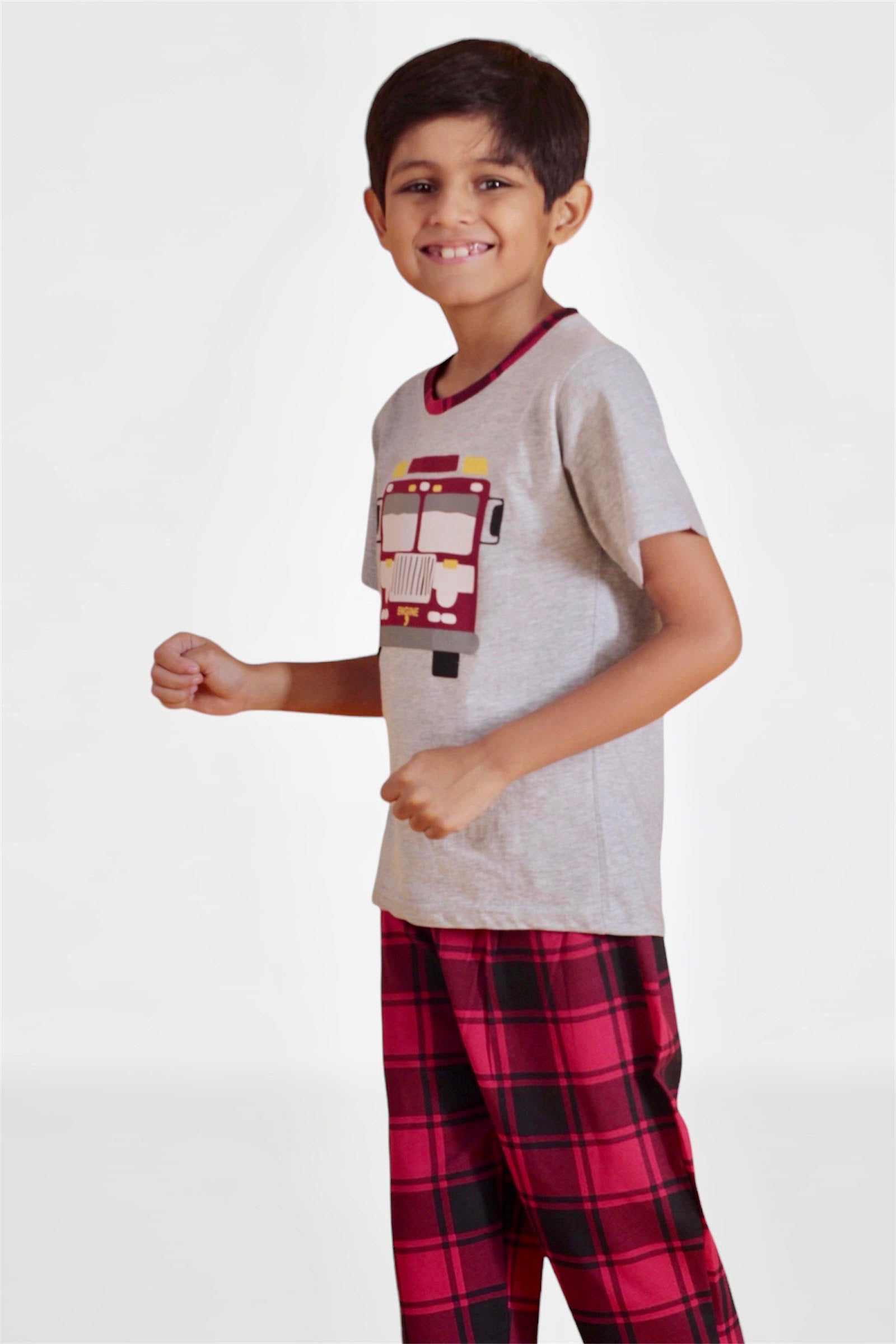 Bus lycra jersey sleep wear/pjs boy