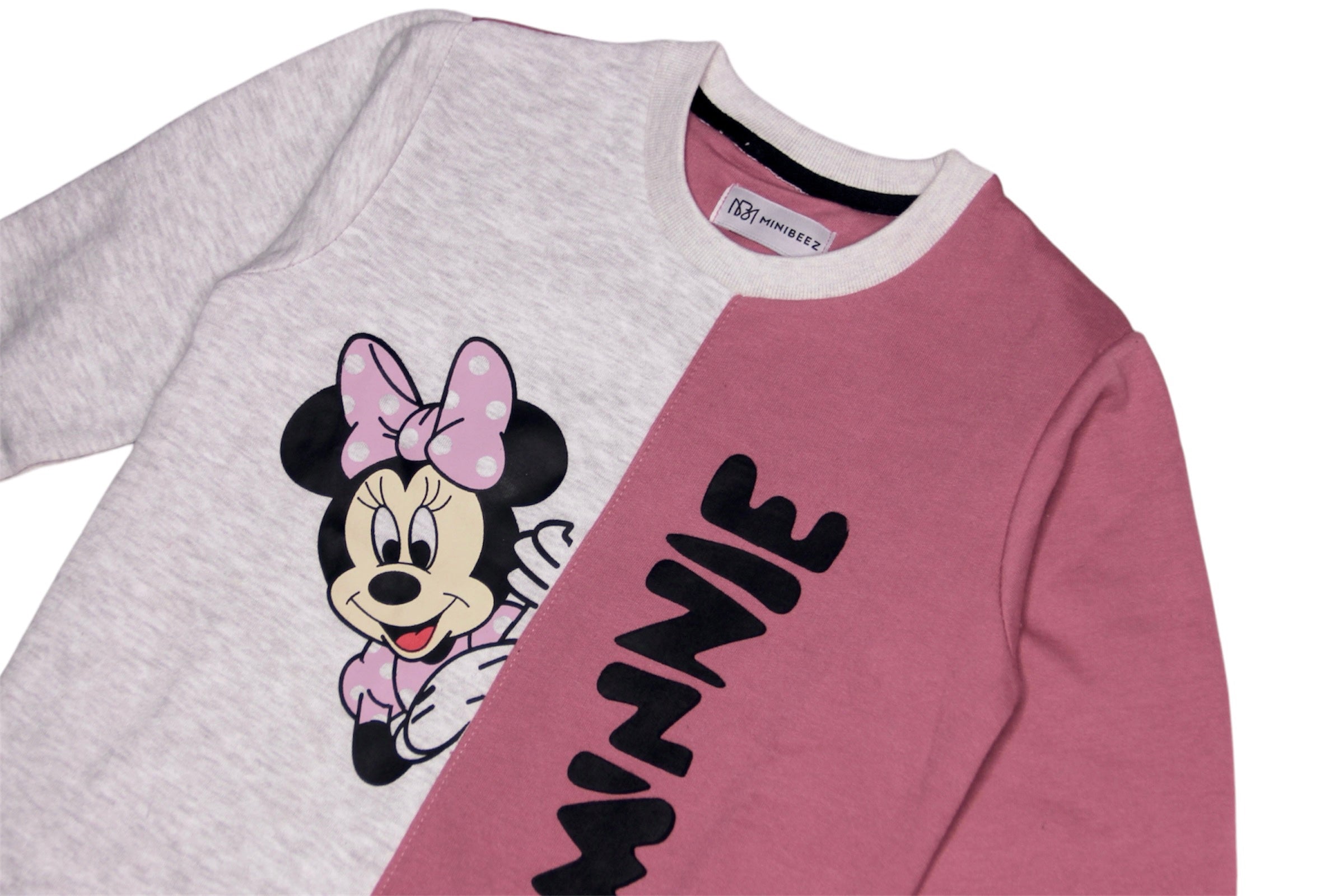 GIRL MINNIE MOUSE FLEECE TRACKSUIT