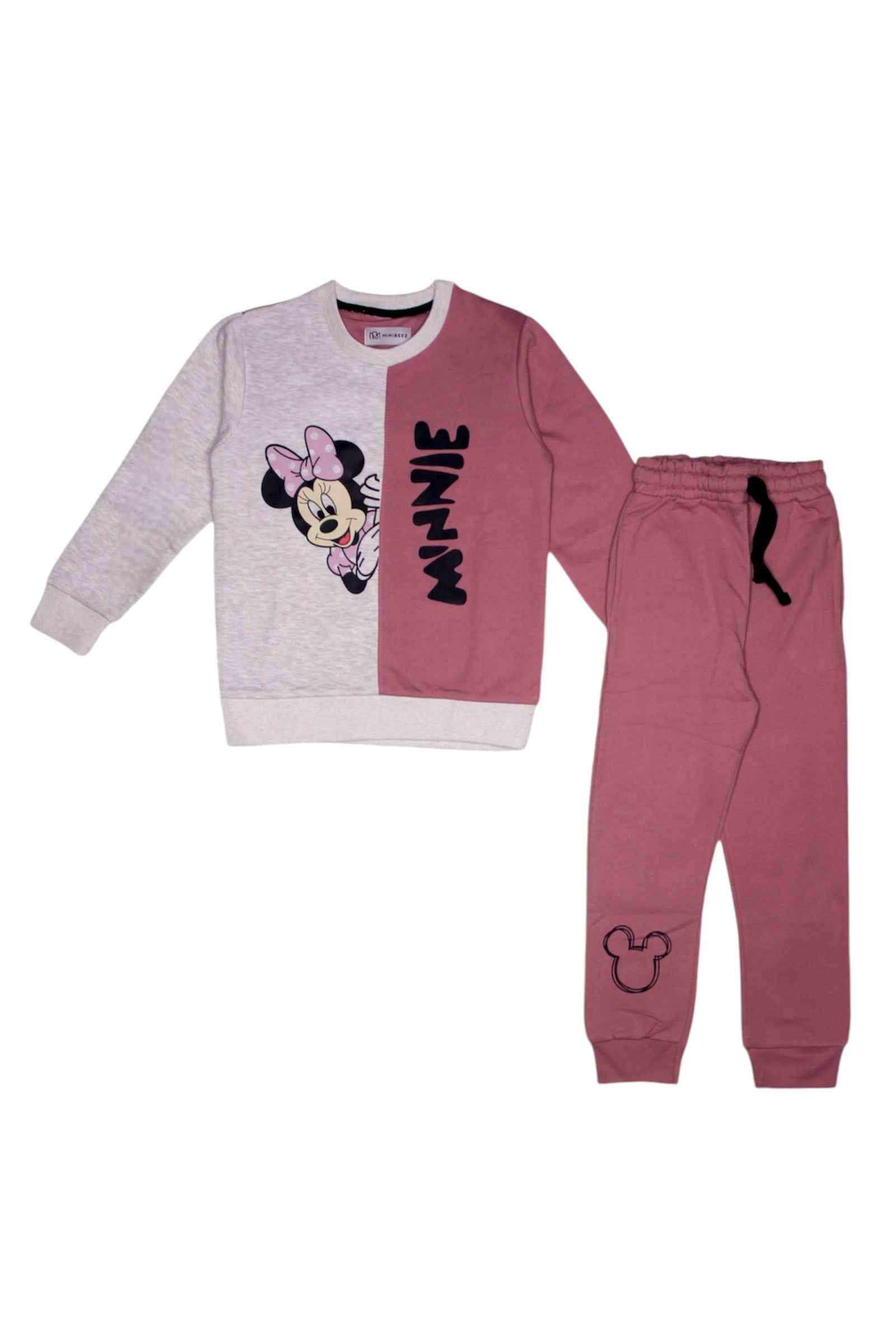 GIRL MINNIE MOUSE FLEECE TRACKSUIT