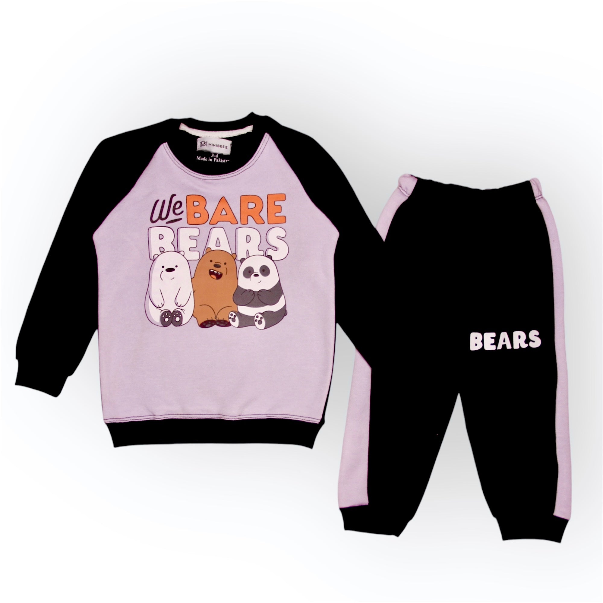 BOY/GIRL FLEECE TRACKSUIT BARE BEAR