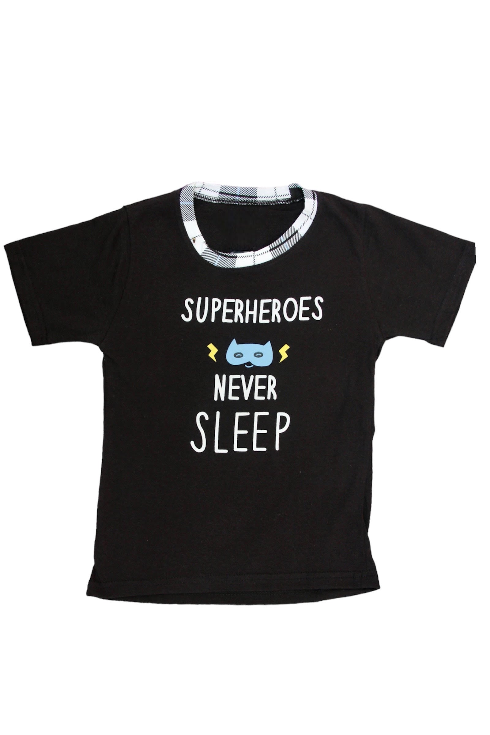Superhero lycra jersey sleep wear/pjs boy