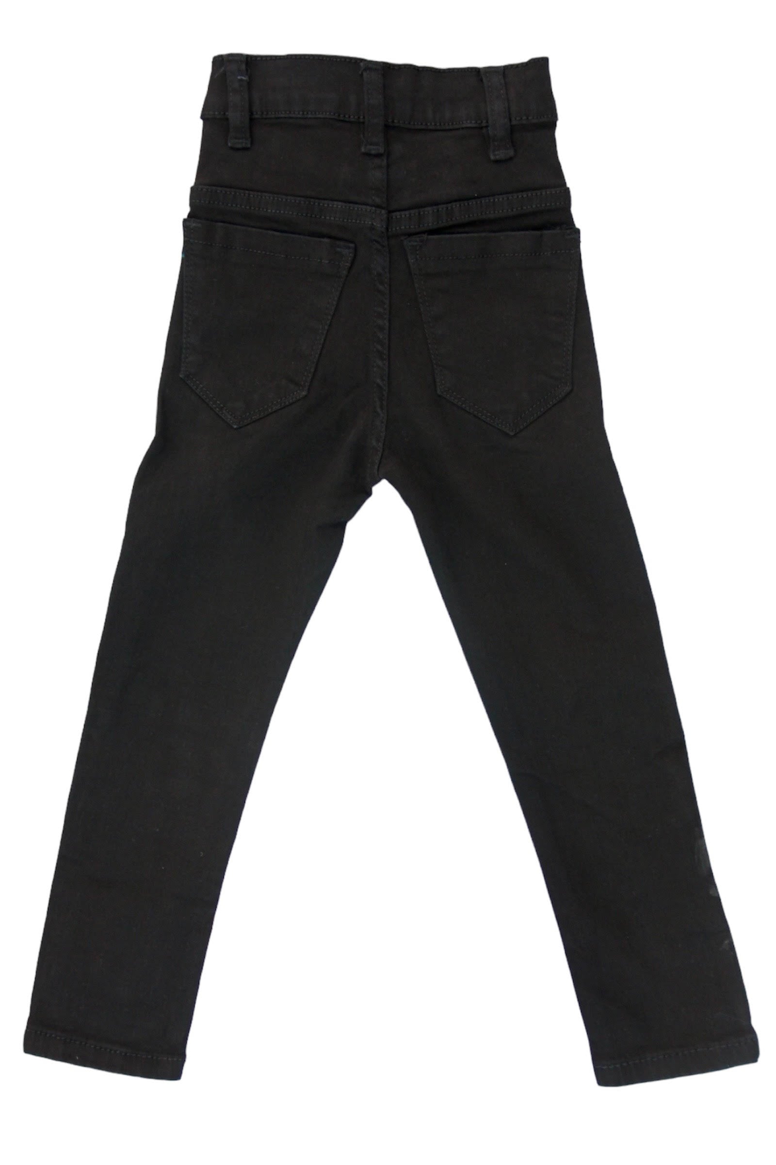Black denim pants unisex